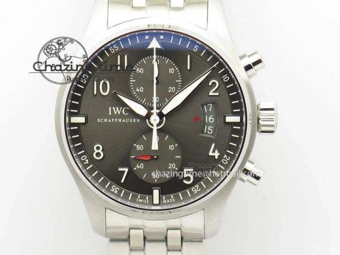 MIROTIME 0512 SunProtective Pilot Top Gun Miramar IWC388002 V6 1:1 Best Edition Ceramic Case On Nylon Strap A 7325